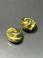 18K Gold Henry Dunay Hammered Earring