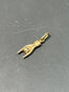 18K Gold Hollow Figa Arm Charm