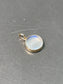 Pendentif pierre de lune en or 14 carats