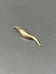 Vintage 14K Gold Solid Lucky Horn Charm