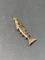 Vintage 14K Gold Articulating Fish Charm