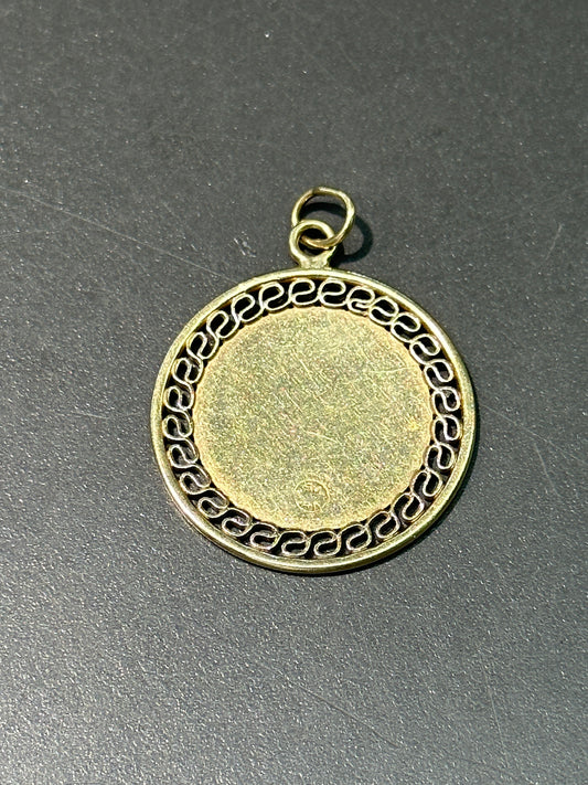 Vintage 14K Gold Scorpio Zodiac Pendant