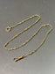 Vintage 14K Gold Motif Link Necklace