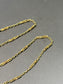 Vintage 14K Gold Motif Link Necklace