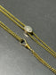 Victorian 14K Gold Long Guard Watch Chain 26”