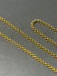 Victorian 18K Gold Link Chain Necklace