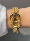 Fraccari 18K Gold Double Woven Sapphire Bracelet