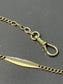 Vintage 18K Gold Stationed Watch Chain