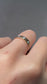 Victorian 14K Gold Three Stone Opal Starburst Pinky Ring