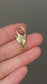 Vintage 14K Gold Swan Carabiner Clasp