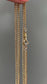 Vintage 18K Gold Curb Link Watch Chain