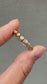 18K Gold 2.2 CTW Oval Diamond Eternity Ring