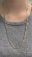 Vintage 18K Gold Filigree Chain Necklace 24.0”