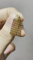 Vintage 14K Gold Articulating Mini Abacus Charm