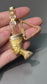 Vintage Egyptian 18K Gold Queen Nefertiti Key Chain