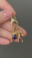 Vintage 14K Gold Carabiner Clasp