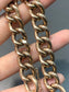 Victorian English 9CT Link Padlock Bracelet