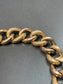 Victorian English 9CT Link Padlock Bracelet