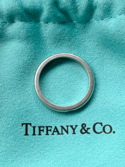 Tiffany &amp; Co. 铂金 Elsa Peretti 0.02 CTW 单石钻石戒指