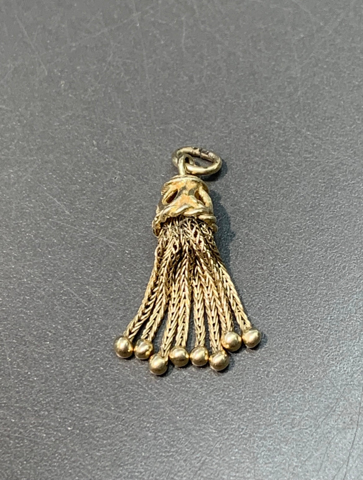 Victorian 14K Gold Tassel Charm