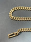 Vintage 14K Gold Curb Link Bracelet