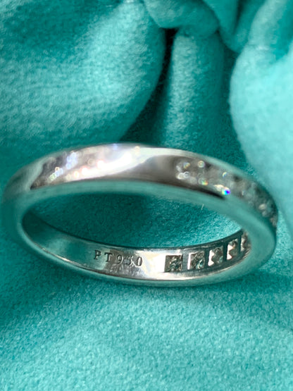 Tiffany &amp; Co. 铂金 0.33 CTW 钻石结婚戒指