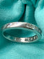 Tiffany & Co. Platinum 0.33 Diamond Wedding Band 3.0 mm Size 5