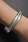 Vintage 999 Silver Double Wrap Snake Chain Bracelet