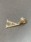 14K Gold “A” Initial Charm