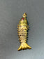 Vintage Large 14K Gold Articulating Fish Charm