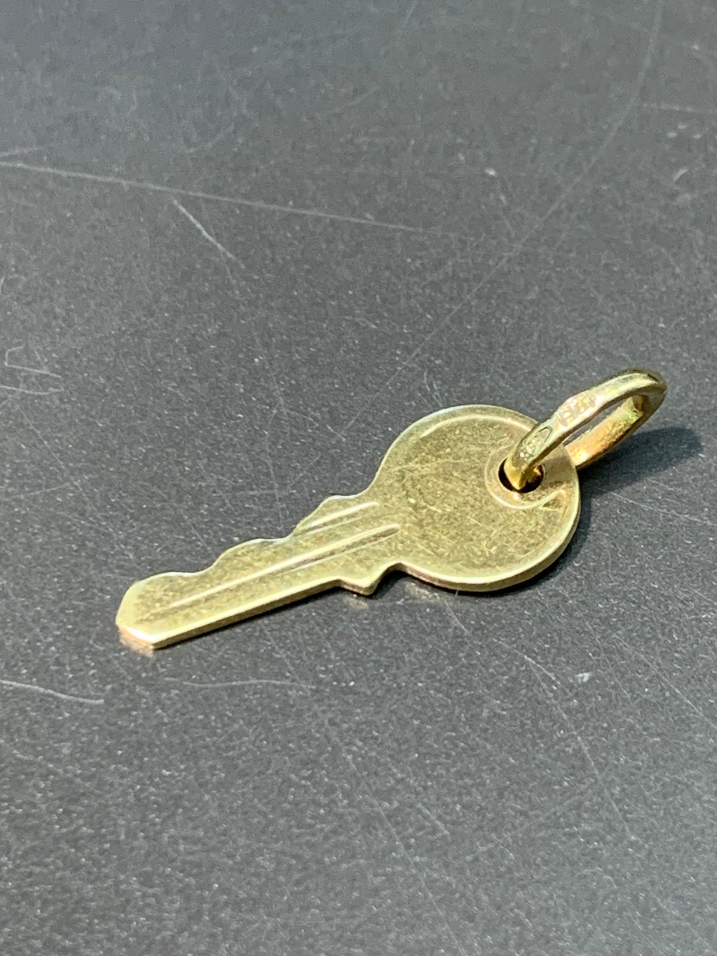 Italian 14K Gold Key Charm