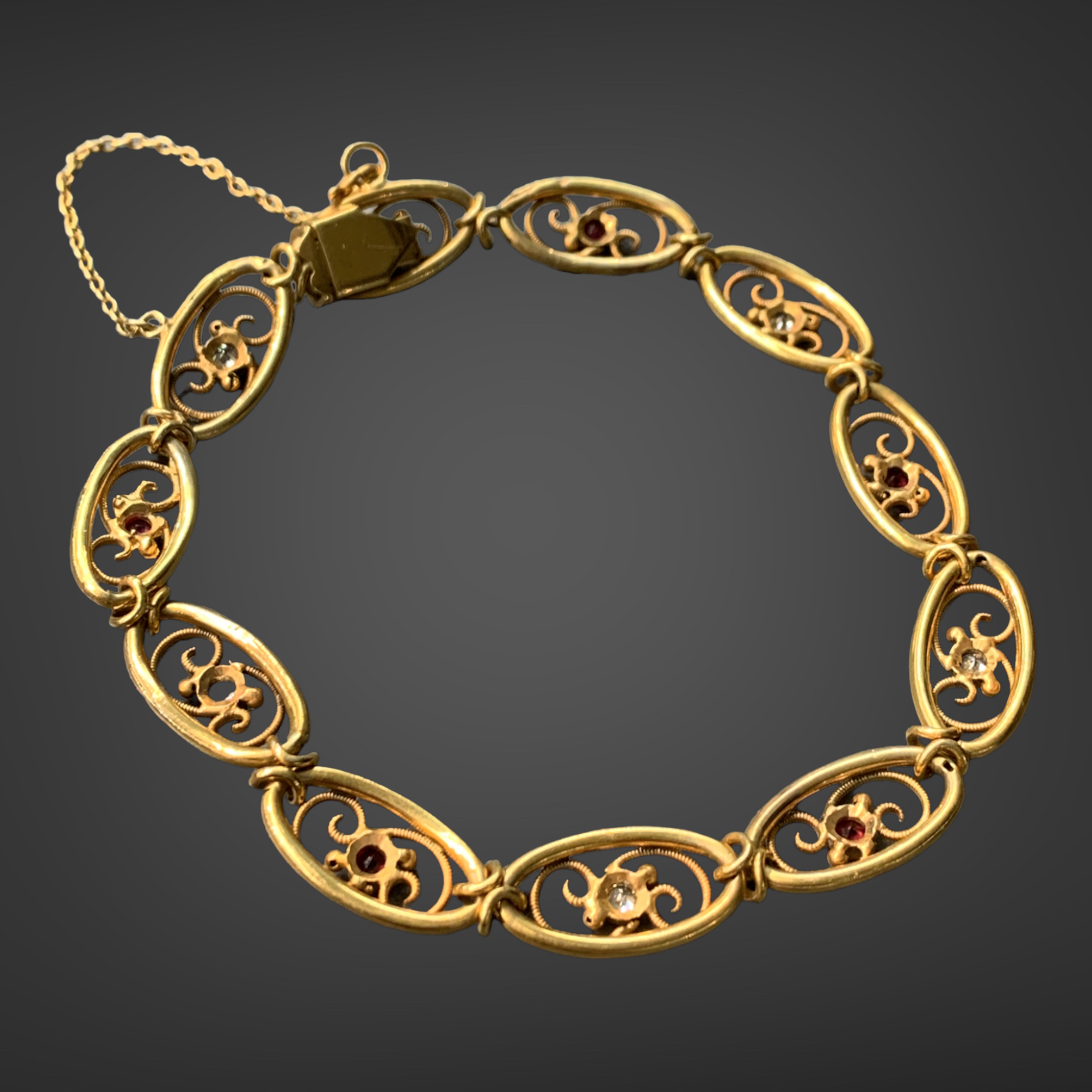 GOLDSHINE 22K Solid Gold Women Bracelet 6.57.7 Genuine Hallmarked  Handcrafted - Etsy
