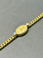 Vintage 18K Chopard Diamond Curb Link Watch