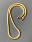 Vintage 14K Gold Snake Chain 16” Necklace