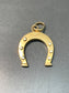 Vintage 18K Gold Horse Shoe Charm Pendant