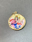 Vintage 14K Gold Virgin Del Carmen Charm