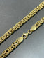 [ON RESERVE] Vintage 18K Gold French Byzantine Bracelet 8”