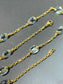 Judith Ripka 18k Gold Two Sided Diamond Priolite Sautoir Necklace