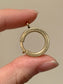 Vintage 14K Gold Large Spring Clasp