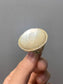 Ippolita 18K Gold Lollipop Medium Mother of Pearl and Diamond Ring Size 6.5