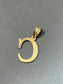 14K Gold “C” Initial Charm