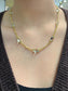 Judith Ripka 18k Gold Two Sided Diamond Priolite Sautoir Necklace