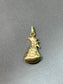 Vintage Italian 14K Gold Large Puffy Money Sack Charm