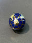 Vintage 14K Gold Puffy Mother of Pearl Globe Charm