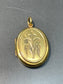 Vintage 14K Gold Fleur-de-Lis Locket Charm