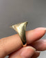 Vintage 14K Yellow Gold Knight and Shield Signet Ring