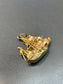 Vintage 14K Yellow Gold Enamel Ship Charm