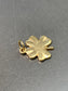 Vintage 14K Gold Four Leaf Clover Charm