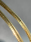 Vintage Italian 14K Gold Omega Chain Necklace