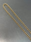 Vintage 14K Gold Albert Curb Link Chain